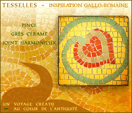 Stage mosaïque inspiration antique, Bordeaux